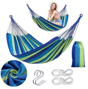 Bluegarden Hamaka Blue Rainbow pro 2 osoby