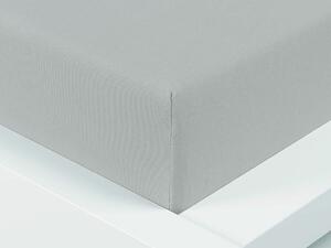 XPOSE® Jersey prostěradlo Exclusive - světle šedé 140x200 cm