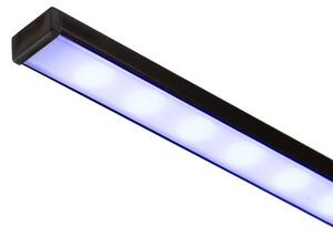 RED R14087 LED PROFILE G přisazený 1m černá matný akryl/hliník - RED - DESIGN RENDL
