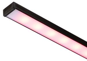 RED R14087 LED PROFILE G přisazený 1m černá matný akryl/hliník - RED - DESIGN RENDL