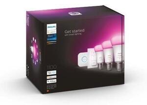 PH 8719514291355 Hue Bluetooth LED White and Color Ambiance set 3ks žárovek Philips + Hue Bridge můstek + Hue Switch 8719514291355 E27 A60 9W 1100lm 2000-6500K RGB stmívatelné - PHILIPS (929002468804)