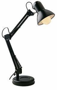 FANEUROPE FAN EUROPE Stolní lampa s klipem Architteto, 1xE27, 60 x 42 cm, černá, kov