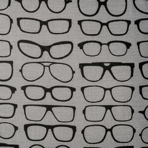 Povlak SMART brýle šedočerná 45 x 45 cm