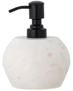 Bílý mramorový dávkovač na mýdlo Bloomingville Inoa