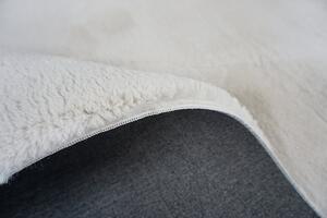Vopi | Kusový koberec Fluffy 4020 cream - 60 x 110 cm