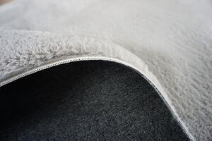 Vopi | Kusový koberec Fluffy 4020 grey - 60 x 110 cm