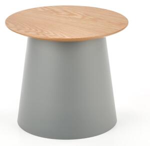 Konferenční stolek AZZURA 2, 49x42x49, přírodní/popel