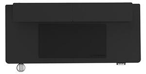 Elektricky výškově nastavitelný pracovní stůl HIGHLANDER XXL BLACK, 160x70 cm