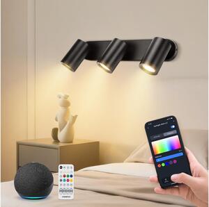 Aigostar - LED RGBW Stm bodové svítidlo MESH 3xLED/4,9W/230V 2700-6500K bílá+DO