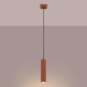 Brilagi - LED Lustr na lanku CRESTO 1xGU10/10W/230V červená