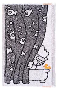 Ručník MICKA černobílá malý ručník 30 x 50 cm