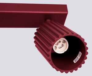 Brilagi - LED Bodové svítidlo CRESTO 3xGU10/10W/230V burgundy