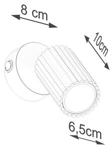 Brilagi - LED Nástěnné bodové svítidlo CRESTO 1xGU10/10W/230V hnědá