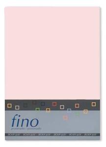 Bavlněné prostěradlo FINO růžová 260 x 270 cm