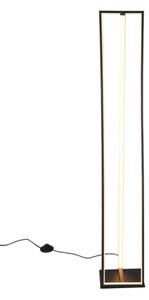 Trio - LED Stmívatelná stojací lampa EDGE LED/26W/230V 2300/3000/4000K černá