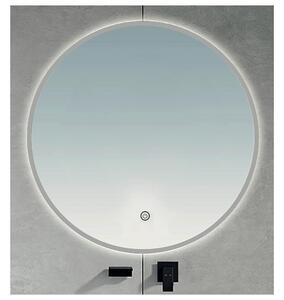 BRILAGI - LED Koupel. zrcadlo VENA SILVER LED/26W/230V pr. 80 cm IP44 stm. + CCT