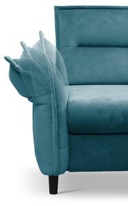 Luxusní rohová sedačka Merapi, šedá Manila Roh: Orientace rohu Levý roh