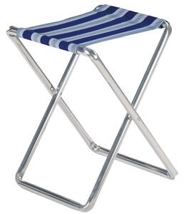 Crespo Skládací stolička modro-šedá