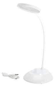 LED Stmívatelná nabíjecí stolní lampa VISUA LED/5W/5V 3000-5000K bílá