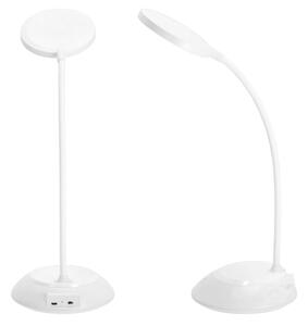 LED Stmívatelná nabíjecí stolní lampa VISUA LED/5W/5V 3000-5000K bílá