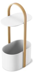 Odkládací stolek Umbra BELLWOOD - bílý/přírodní