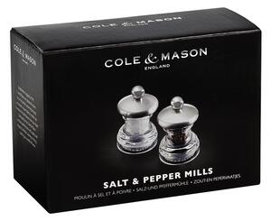 DKB Household UK Limited Cole & Mason BUTTON dárková sada, mlýnek na pepř a sůl, 65mm