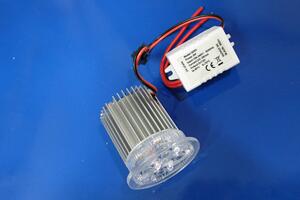 LED-lumin LED bodové svítidlo zápustné 5W - teplá bílá, 3000K