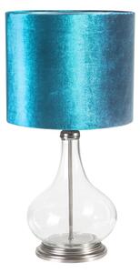 LAMPA KIM 32X61 CM TYRKYSOVÁ