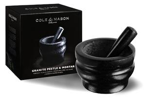 DKB Household UK Limited Cole & Mason GRANITE hmoždíř s tloučkem z černé žuly, 18 cm