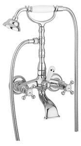 Vanová baterie Paffoni Belinda se sprchovým setem 150 mm chrom FBLV022CR