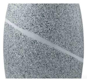 KELA Miska na mýdlo TALUS poly dekor kámen šedá KL-20255