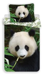 Jerry Fabrics s. r. o. Bavlněné povlečení 140x200 + 70x90 cm - Panda 02