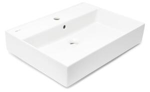 Umyvadlo SAT Infinitio 60,5x46,5 cm otvor pro baterii uprostřed SATINF6046