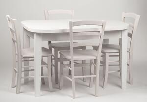 Stima Stůl MINI FORTE Rozměr: 120x85 + 40 cm, Odstín: Bílá