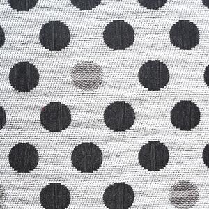 Povlak SOFA puntíky bíločerná 30 x 50 cm