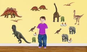 Obrázky Dinosauři. Samolepky na zeď
