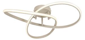 STROPNÍ LED SVÍTIDLO, 55/55/15 cm Novel - Stropní svítidla