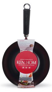 DKB Household UK Limited Ken Hom wok pánev z uhlíkové oceli, 20 cm, řada Performance