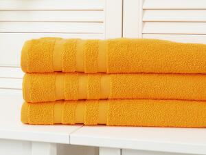 B.E.S. - Petrovice, s.r.o. Bavlněný froté ručník Standard - Orange Rozměr: 50 x 100