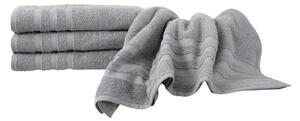 B.E.S. - Petrovice, s.r.o. Bavlněný froté ručník Standard - Grey Rozměr: 30 x 50