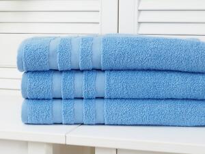 B.E.S. - Petrovice, s.r.o. Bavlněný froté ručník Standard - Blue Rozměr: 30 x 50