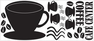 Samolepky Tabule Káva