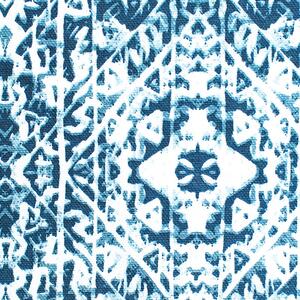 Povlak NORD batika bílomodrá 45 x 45 cm