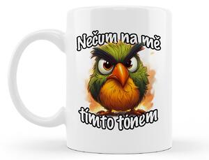 Ahome Hrneček Nečum na mě tímto tónem - zelený ptáček 330 ml