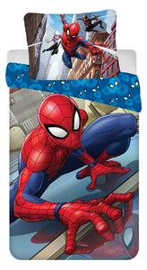 Dětské jemné povlečení se zipem z mikrovlákna 140x200 - Spider-man 