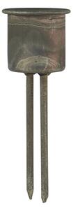 Zapichovací svícen na svíčku 2,2 cm Rustic Metal