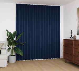 VidaXL Zatemňovací závěs s háčky 290 x 245 cm [134449] Barva: Modrá
