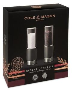 Cole & Mason Regent Concrete dárková sada mlýnků na sůl a pepř Regent Concrete