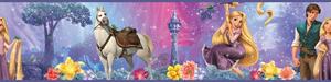 Dívčí bordury Disney Princess Na vlásku - Princezna Rapunzel