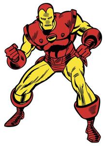 Samolepky na zeď - nálepky Iron man